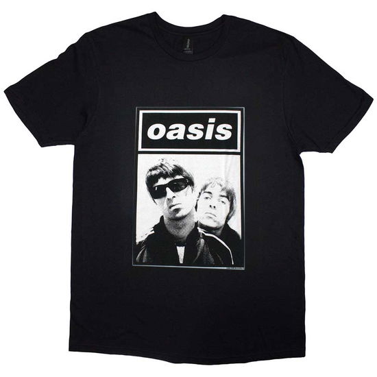 Cover for Oasis · Oasis Unisex T-Shirt: Noel &amp; Liam Boxed Photo (T-shirt) [size S]