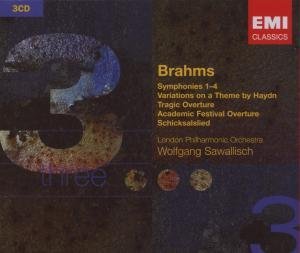 Brahms: Symphonies Nos. 1-4; V - Sawallisch Wolfgang - Muziek - WEA - 5099950091324 - 16 november 2017