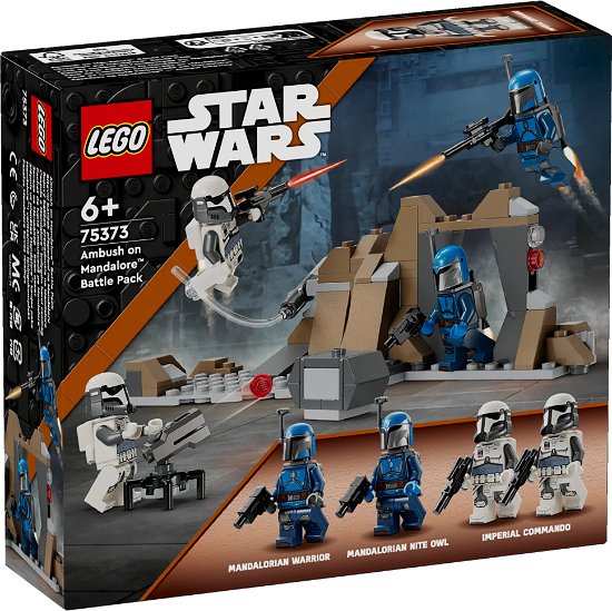 Cover for Lego Star Wars · Lego Star Wars - Ambush On MandaloreaÃÂÃÂ¢ Battle Pack (75373) (Leksaker)