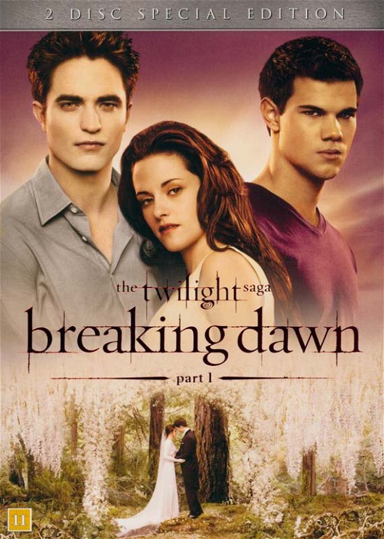 Cover for Twilight - Breaking Dawn: Part 1 (DVD) (2012)
