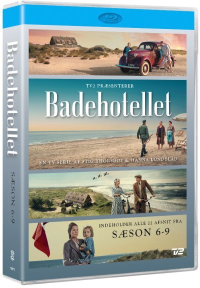 Cover for Badehotellet · Badehotellet Sæson 6-9 Boks (Blu-ray) (2022)