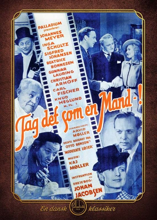 Cover for Tag det Som en Mand (DVD) (2018)