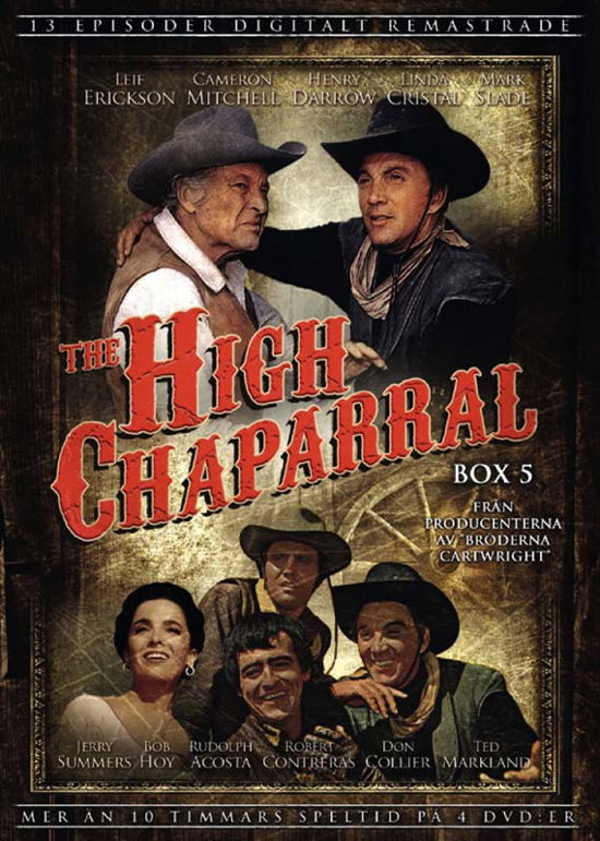 Cover for The High Chaparral · High Chaparral, the Box 5 (DVD) (2013)