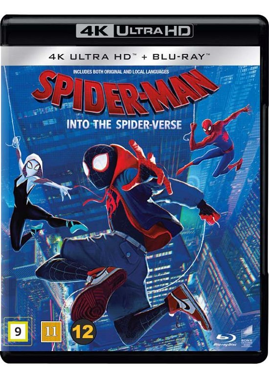 Cover for Spider-Man: Into The Spider-Verse (4K UHD + Blu-ray) [4K edition] (2019)