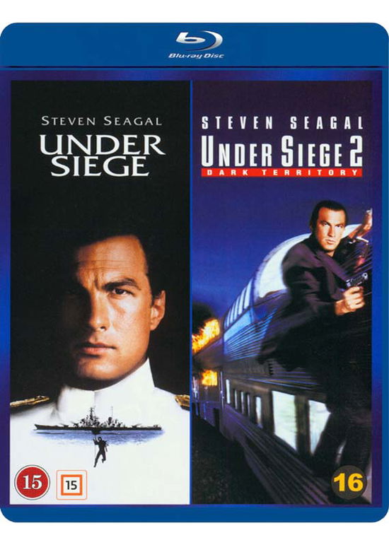 Cover for Steven Seagal · Under Siege 1/ Under Siege 2 - Dark Territory (Blu-Ray) (2017)