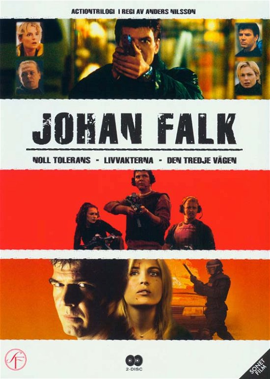 Cover for Johan Falk Vol 1 (DVD) (2013)