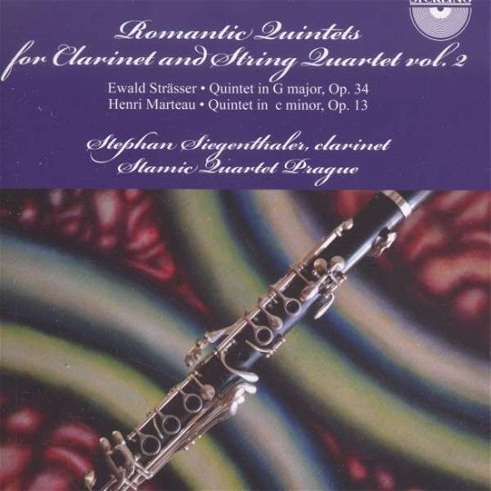 Romantic Quintets for Clarinet and String Quintet - Strasser / Siegenthaler / Stamic Quartet Prague - Musik - STE - 7393338168324 - 5 januari 2013