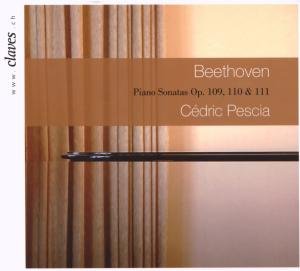 Cover for Pescia Cedric · Beethoven Piano Sonatas Op 109 - 110 (CD) (2009)