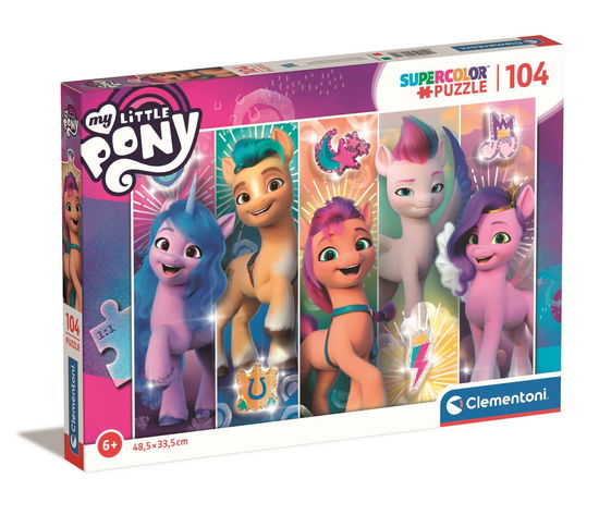 Puslespil My Little Pony, 104 brikker - P.Derive - Brettspill - Clementoni - 8005125257324 - 30. oktober 2023