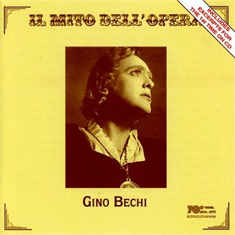 Cover for Bechi / Verdi / Thomas / Meyerbeer / Gounod · Gino Bechi Sings Opera Arias (CD) (2002)