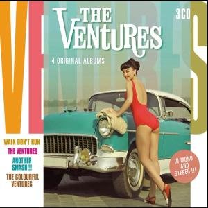 Cover for The Ventures · 4 Original Albums - Mono + Stereo (CD) (2012)