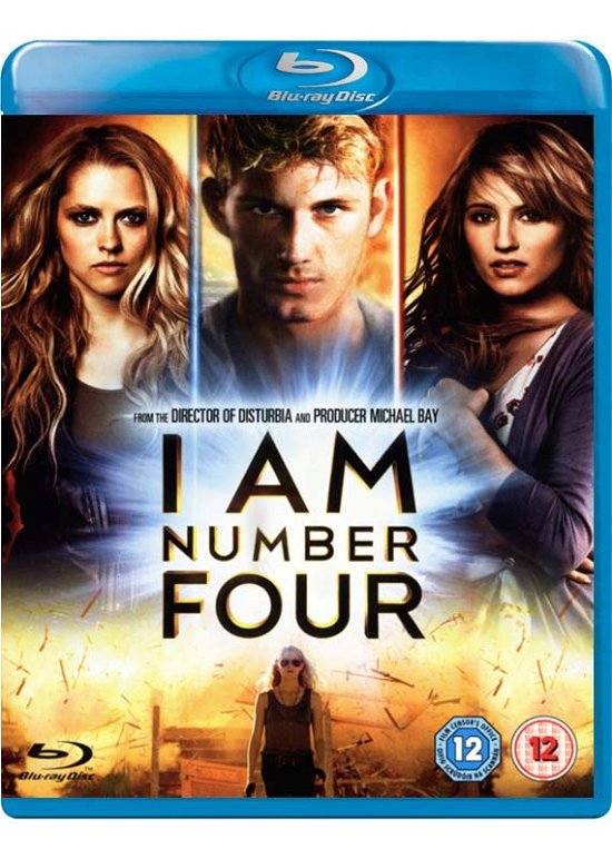 Cover for I Am Number Four (Blu-ray) (2011)