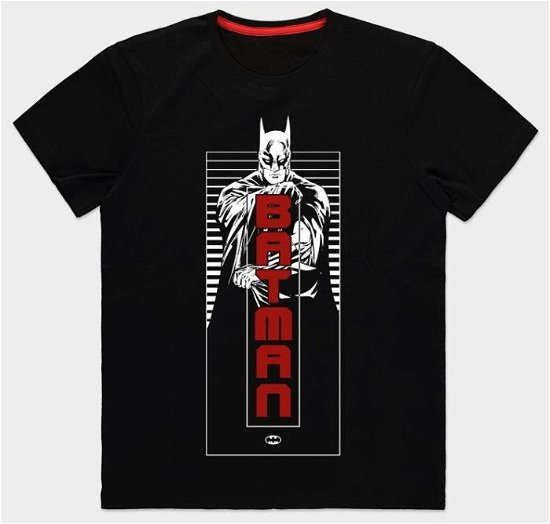 Cover for Dc Comics: Batman · Dark Knight Black (T-Shirt Unisex Tg. L) (N/A)
