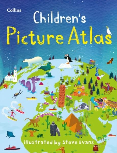 Cover for Collins Kids · Collins Children’s Picture Atlas: Ideal Way for Kids to Learn More About the World (Innbunden bok) [3 Revised edition] (2019)