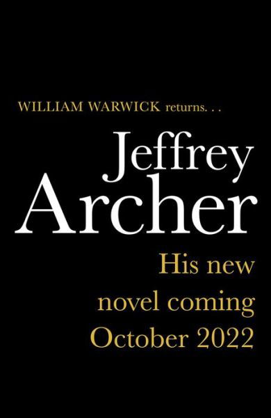 Cover for Jeffrey Archer · Next in Line - William Warwick Novels (Innbunden bok) (2022)