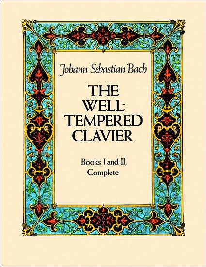 Cover for Classical Piano Sheet Music · The Well-tempered Clavier: Books I and Ii, Complete (Dover Music for Piano) (Paperback Book) (1984)