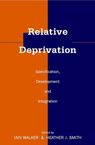 Cover for Iain Walker · Relative Deprivation: Specification, Development, and Integration (Hardcover bog) (2001)