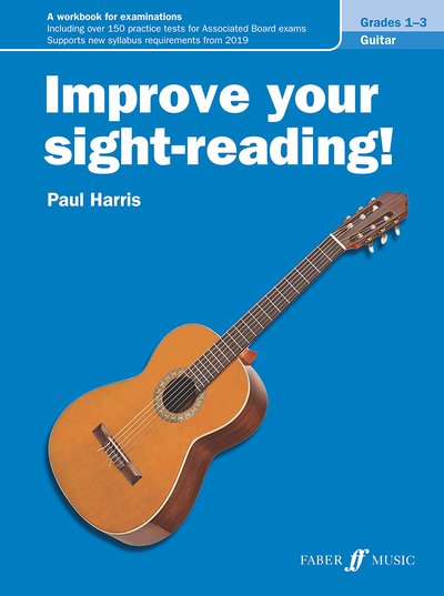 Cover for Paul Harris · Improve your sight-reading! Guitar Grades 1-3 - Improve Your Sight-reading! (Paperback Bog) (2019)