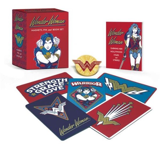 Wonder Woman: Magnets, Pin, and Book Set - Matthew K. Manning - Boeken - Running Press - 9780762468324 - 14 november 2019