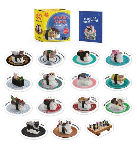 Sushi Cats Magnet Set: They're Magical! - Tange Peanuts - Böcker - Running Press - 9780762497324 - 15 oktober 2020