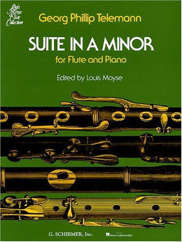 Suite in a Minor - Georg Philipp Telemann - Książki - Schirmer G Books - 9780793554324 - 1 listopada 1986