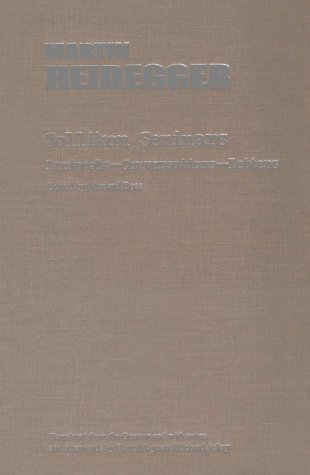 Cover for Martin Heidegger · Zollikon Seminars: Protocols - Conversations - Letters - Studies in Phenomenology and Existential Philosophy (Hardcover Book) (2001)