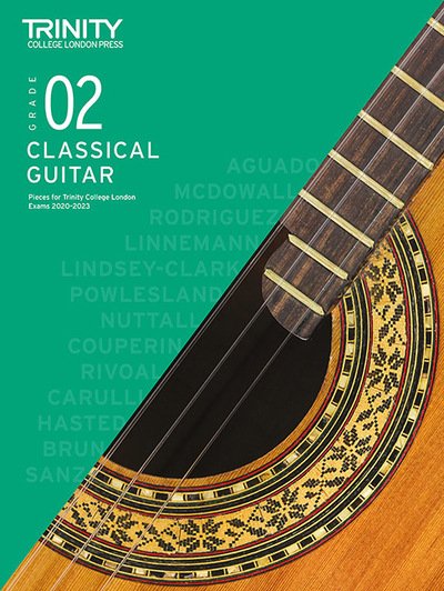 Cover for Trinity College London · Trinity College London Classical Guitar Exam Pieces From 2020: Grade 2 (Sheet music) (2019)