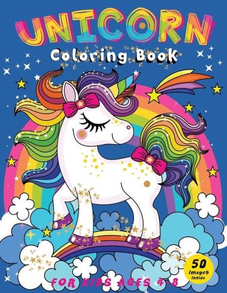 Unicorn Coloring Book - Happy Kid Press - Książki - Independently Published - 9781090199324 - 13 marca 2019