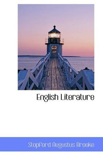 Cover for Stopford Augustus Brooke · English Literature (Paperback Book) (2009)