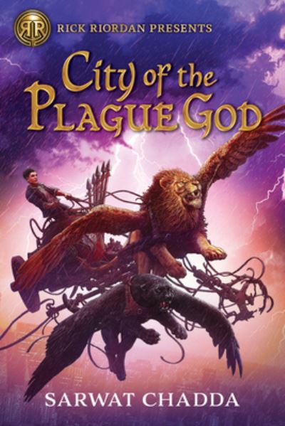 Cover for Sarwat Chadda · City of the Plague God (Paperback Book) (2022)