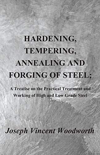 Cover for Joseph Vincent Woodworth · Hardening, Tempering, Annealing and Forging of Steel; a Treatise on the Practical Treatment and Working of High and Low Grade Steel (Paperback Book) (2008)