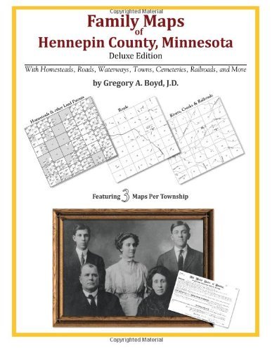 Cover for Gregory A. Boyd J.d. · Family Maps of Hennepin County, Minnesota (Paperback Bog) (2010)