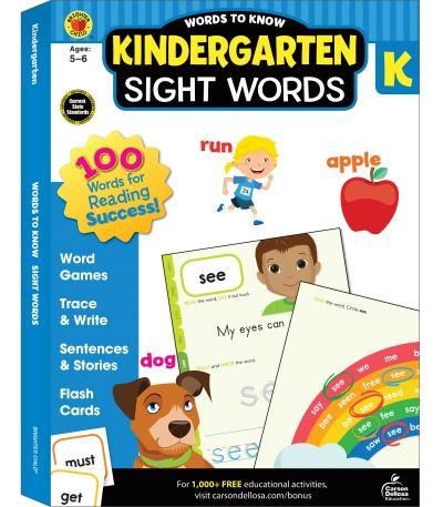 Cover for Thinking Kids · Words to Know Sight Words (Book) (2019)
