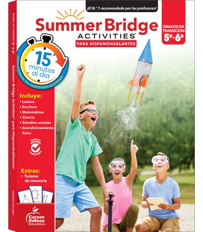 Summer Bridge Activities Spanish 5-6 - Summer Bridge Activities - Books - Summer Bridge Activities - 9781483865324 - March 11, 2022