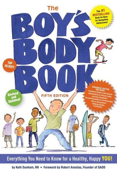 Cover for Kelli Dunham · The Boy's Body Book (Fifth Edition): Everything You Need to Know for Growing Up! - Boys &amp; Girls Body Books (Paperback Book) [5 Revised edition] (2019)