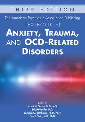 Cover for The American Psychiatric Association Publishing Textbook of Anxiety, Trauma, and OCD-Related Disorders (Hardcover bog) [Third edition] (2020)