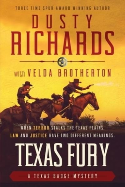 Cover for Dusty Richards · Texas Fury (Paperback Book) (2023)