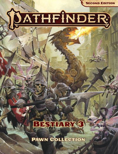 Pathfinder Bestiary 3 Pawn Collection (P2) - Paizo Staff - Brætspil - Paizo Publishing, LLC - 9781640783324 - 22. juni 2021