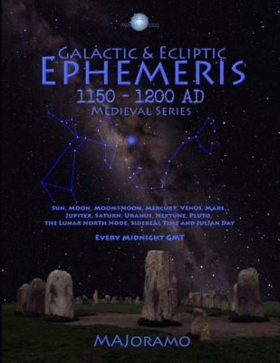 Galactic & Ecliptic Ephemeris 1150 ? 1200 AD - Morten Alexander Joramo - Książki - Independently published - 9781794093324 - 21 marca 2019