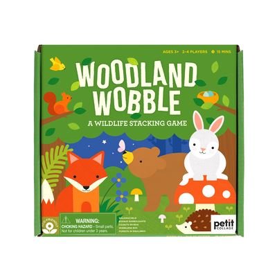 Woodland Wobble: A Wildlife Stacking Game - Petit Collage - Bordspel - Chronicle Books - 9781797229324 - 8 februari 2024