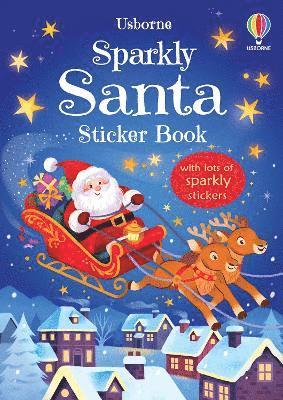 Cover for Alice Beecham · Sparkly Santa Sticker Book - Sparkly Sticker Books (Paperback Book) (2025)