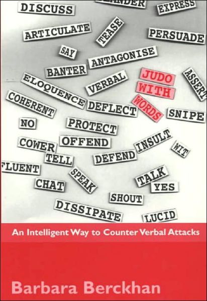 Cover for Barbara Berckhan · Judo with Words: An Intelligent Way to Counter Verbal Attacks (Paperback Book) (2001)