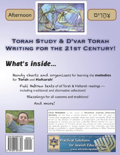 Torah Reading Guides: Yom Kippur Afternoon (Hebrew Only) (Hebrew Edition) - Elliott Michaelson Majs - Bøger - Adventure Judaism Classroom Solutions, I - 9781928027324 - 5. maj 2014