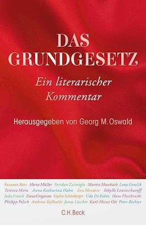 Cover for Georg M. Oswald · Das Grundgesetz (Book) (2022)