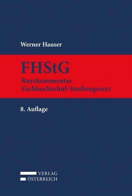 Cover for Hauser · Kurzkommentar Fachhochschul-Stud (Bok)