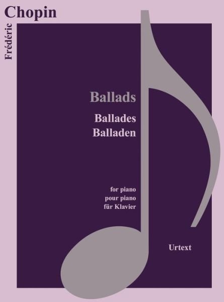 Cover for Frederic Chopin · Ballades - Classical Sheet Music (Paperback Bog) (2018)