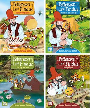 Nelson Mini-Bücher: Pettersson und Findus 1-4 - Nelson Verlag - Gra planszowa - Nelson Verlag - 9783845120324 - 1 lutego 2022