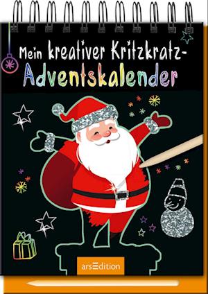 Cover for Mein kreativer Kritzkratz-Adventskalender (Book) (2022)