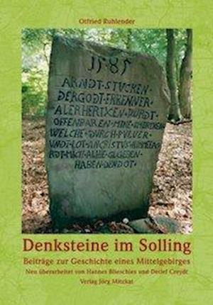 Cover for Hannes Blieschies · Denksteine im Solling (Hardcover Book) (2011)