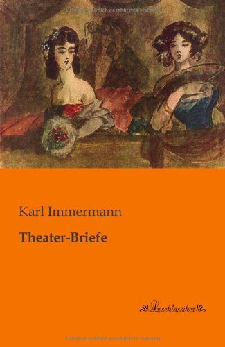 Cover for Karl Immermann · Theater-briefe (Paperback Book) [German edition] (2013)